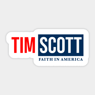 Tim Scott For President Sticker